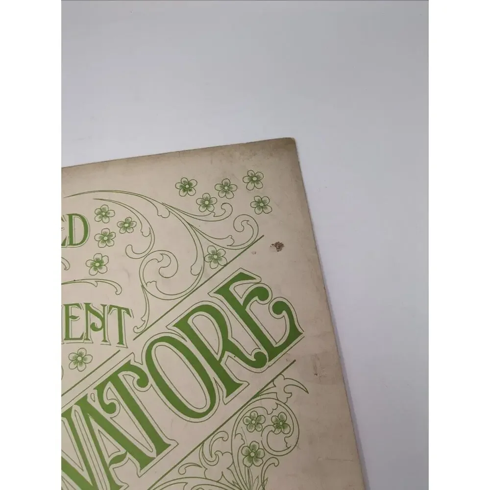 1912 Syncopated Waltz Arrangement‎ of IL Trovatore Sheet Music